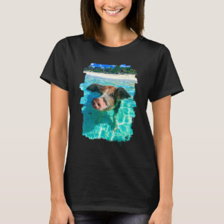 De Bahama's Zwembad Caribbean Beach Trips Sum T-shirt