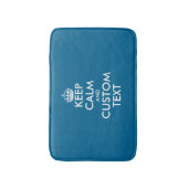 De Bain Créez votre propre bleu unique gardent le tapis (Devant (Vertical))
