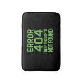 De Bain Erreur 404 Réflexions Profondes Non Trouvées Tapis (Devant (Vertical))