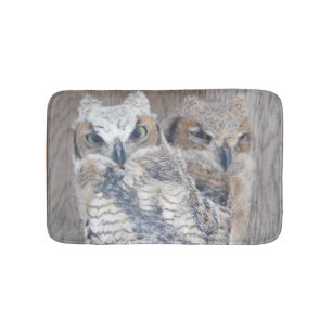 De Bain Grand Chaussure Owlettes Sol Mat, Tapis Décor Mais