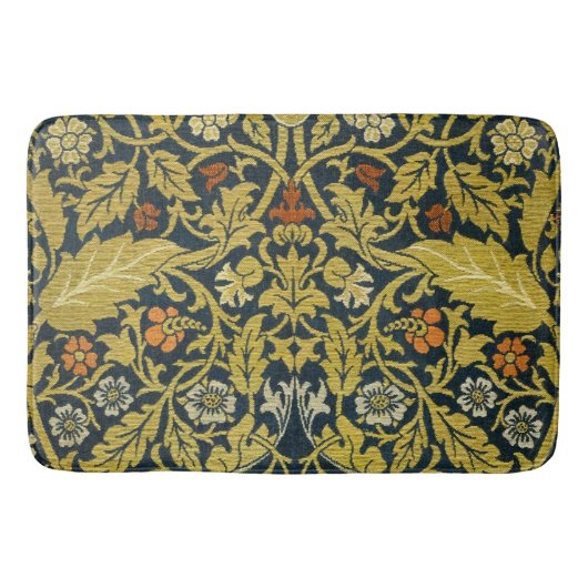 De Bain Morris Acanthus Feuille Twining Stem Flowers Tapis (Devant)
