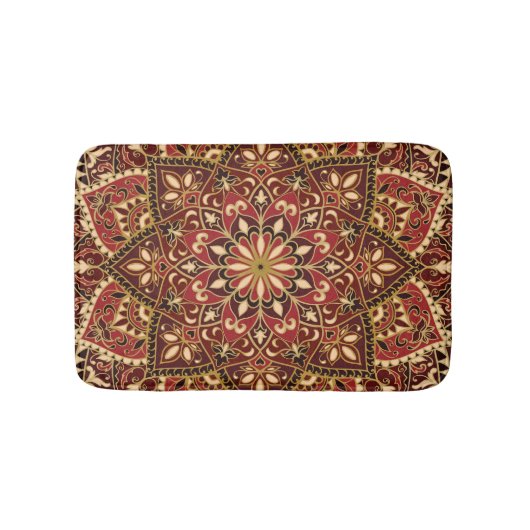 De Bain Rouge oriental : Tapis Vintage (Devant)