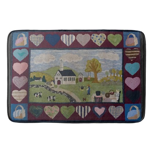 De Bain Tapis à crochet (Devant)