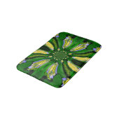 De Bain Tapis à fleurs à hydrangée jaune (Angle)