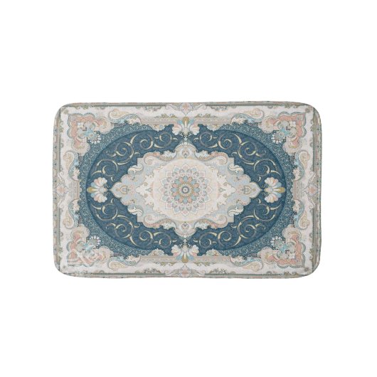 De Bain Tapis ancien persan turc (Devant)