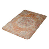 De Bain Tapis antique orange orientale (Angle)