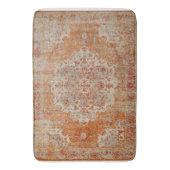 De Bain Tapis antique orange orientale (devant Vertical)