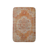 De Bain Tapis antique oriental orange (Devant (Vertical))
