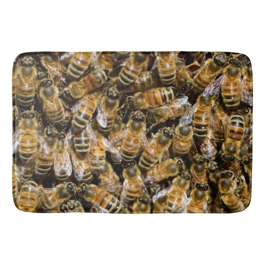 De Bain Tapis d'abeilles (Devant)