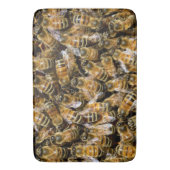 De Bain Tapis d'abeilles (devant Vertical)