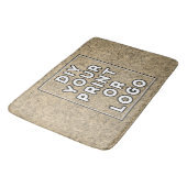 De Bain Tapis Extérieur Personnalisé Sur Mesure Bienvenue  (Angle)