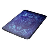 De Bain Tapis oriental - look bleu grunge (Angle)