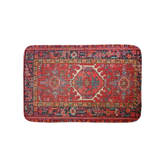 De Bain Tapis Oriental Turc Persan Antique (Devant)