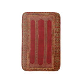 De Bain Tapis persan turc oriental rouge (Devant (Vertical))