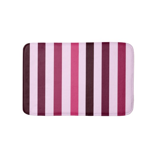De Bain Tapis rouge rose brillant (Devant)