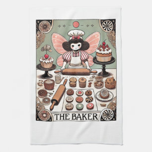 De bakker tarot Kaart fee Theedoek