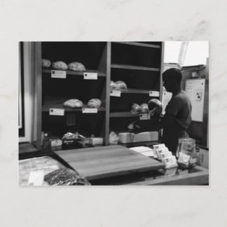 De bakkerij briefkaart