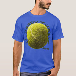 De bal is rond het spel is Long Bjorn Borg T-shirt