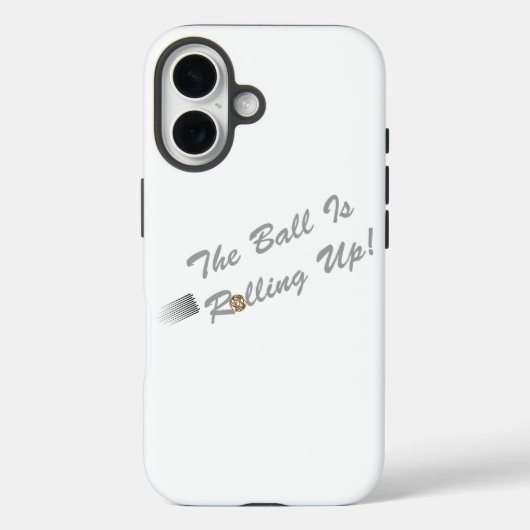 De bal rolt op! Case-Mate iPhone case (Achterkant)