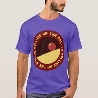 De Bal Rolt Op Een Sterverblinde Odyssee T-shirt