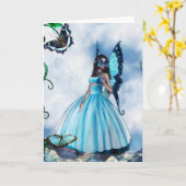 De Bal van de Maskerade van de fee Kaart (Gele Bloem)