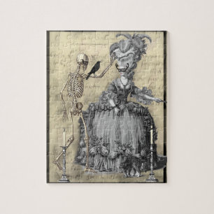 De Bal van de Maskerade van Halloween Legpuzzel