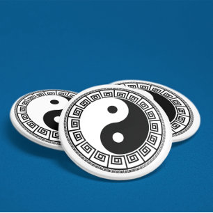 De Balans: Ba Gua, acht trigrammen yin yang TCM Magneet