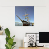 De BALCLUTHA-schooner Poster (Thuiskantoor)