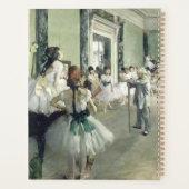 De baletklasse Edgar Degas Planner (Achterkant)