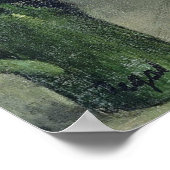 De baletklasse Edgar Degas Poster (Hoek)