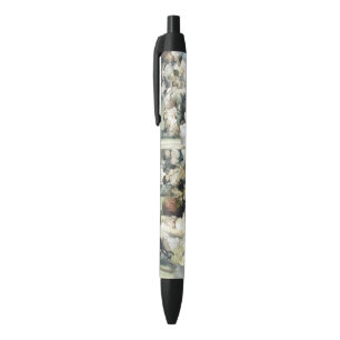 De baletklasse Edgar Degas Zwarte Inkt Pen