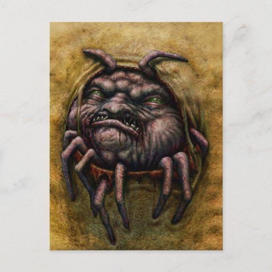 De balie briefkaart (Voorkant)