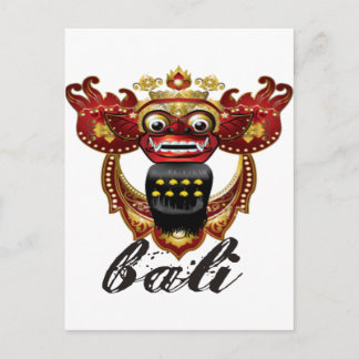 De Balinese Herinnering van Barong Indonesië Briefkaart