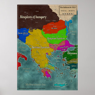 De Balkan 1355 Poster