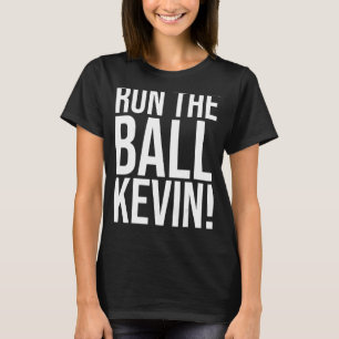 De Ball Kevin Funny runnen T-shirt