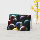 De ballen van de pool kaart (Gele Bloem)