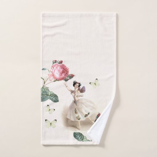 De Ballerina Fairy Bad Handdoek (Handdoek)
