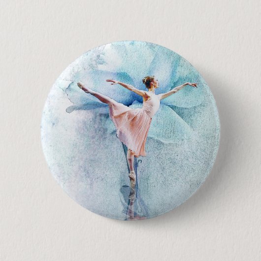 De Ballerina Ronde Button 5,7 Cm (Voorkant)