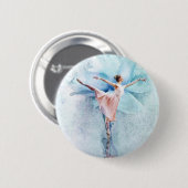 De Ballerina Ronde Button 5,7 Cm (Voorkant /achterkant)