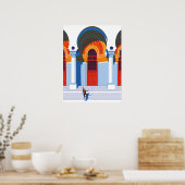 De Ballerina van Algiers Poster (Keuken)