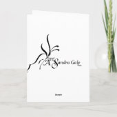 De ballet kaart (Achterkant)