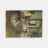 De balletklasse, 1874 Edgar Degas Fleece Deken (Voorkant (Horizontaal))