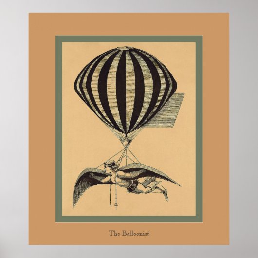 De ballonvaarder poster (Voorkant)