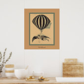 De ballonvaarder poster (Keuken)