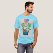 De ballonvaart van de kat t-shirt (Voorkant volledig)