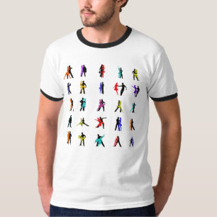 De balroom-dansers t-shirt