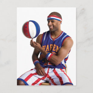 De balrotatie van de Tijd van de vlucht Briefkaart