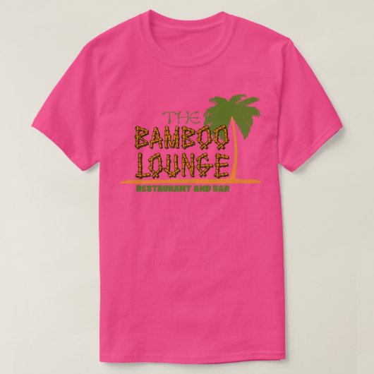 De bamboe lounge t-shirt (Design voorkant)