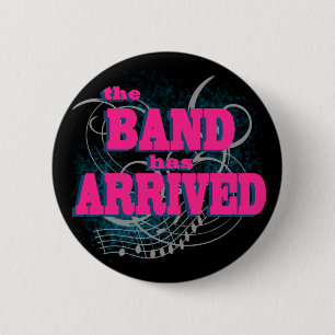 De band is ontstaan ronde button 5,7 cm