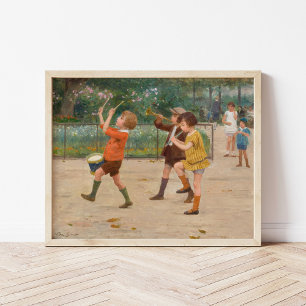 De band van de kinderen Victor Gabriel Gilbert Poster